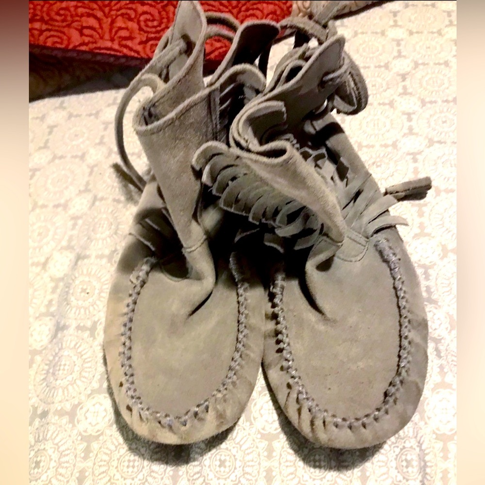 J. Crew Moccasins Boots US size 8